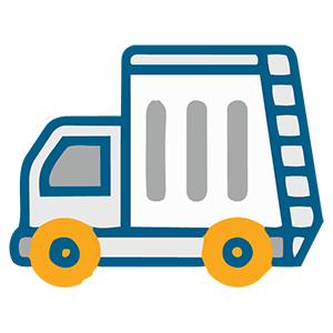 garbage truck - Zero Food Waste Coalition Drawing of a recycling truck